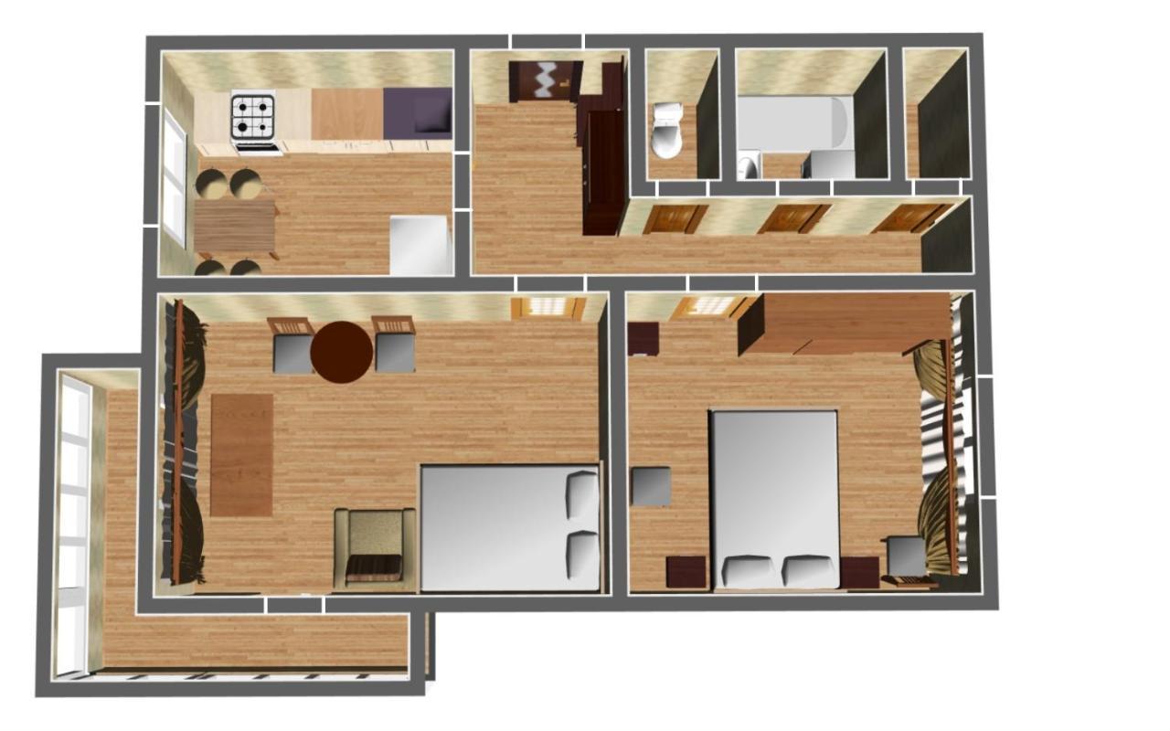 Apartlux Chernigov Luaran gambar